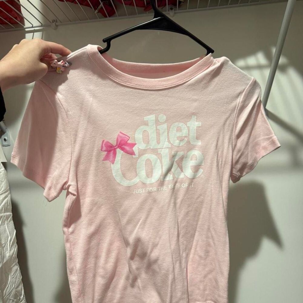 Coca-cola Women's Pink T-shirt